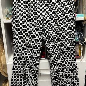 Anthropologie Maeve Black and White Pants